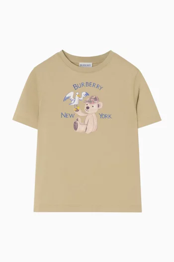 New York  Logo T-Shirt in Cotton
