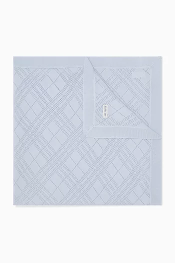 Embroidered Blanket in Cashmere