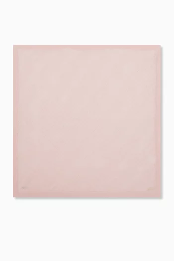 Embroidered Blanket in Cashmere