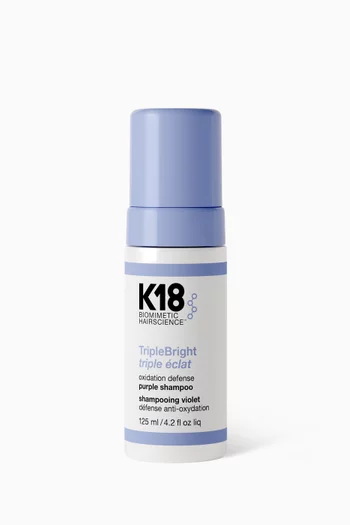 K18 TripleBright Oxidation Defense Purple Shampoo, 125ml