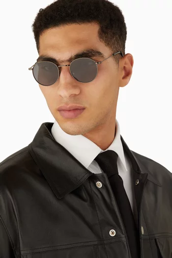 Coline Sunglasses in Recycled Metal & Bioacetate