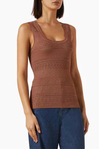 Sandra Knit Tank Top