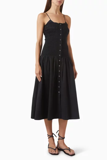Serenel Midi Dress in Cotton