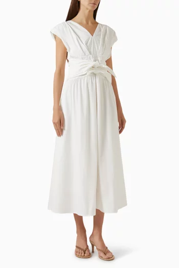 Belted Midi Dress