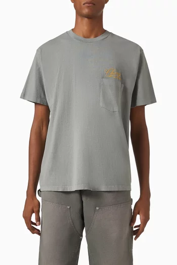 5 Star Boxy Pocket T-shirt in Cotton