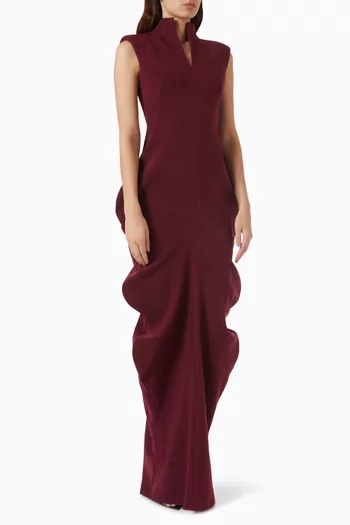Ngoc Binh Maxi Dress in Velvet