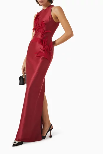 Mien Ha Dress in Taffeta
