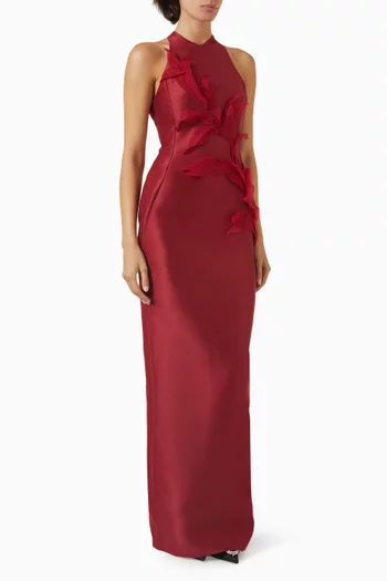 Mien Ha Dress in Taffeta