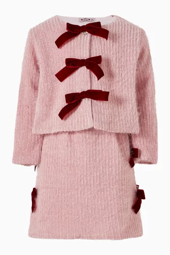 Bow-detail Cardigan