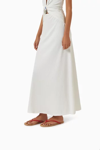Palma Flip Flops in Raffia