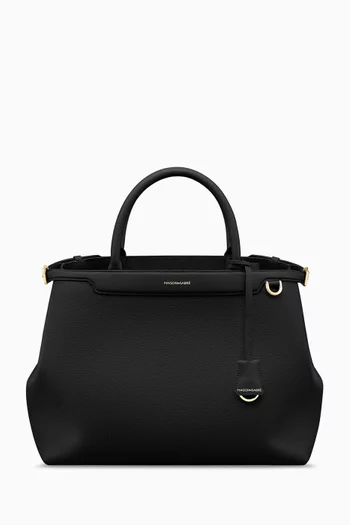 Large Palais Top-handle Bag in Leather