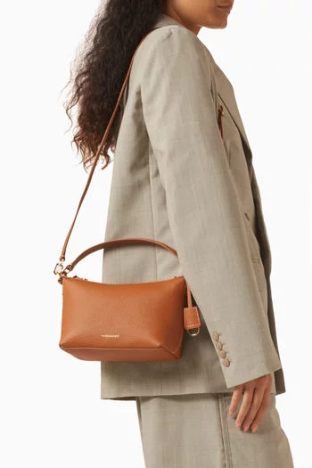 The Small Hobo Bag in Leather