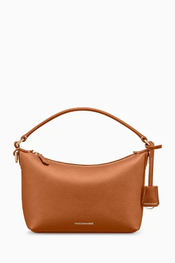 The Small Hobo Bag in Leather