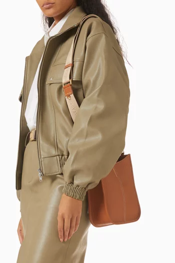 The Small Saddle Bag in Leather