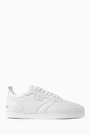 Lace-up Sneakers in Leather