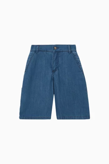 Bermuda Shorts in Denim
