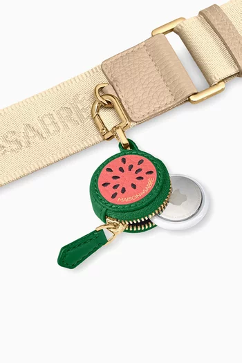 The SABRÉMOJI™ Fruit Charm in Leather
