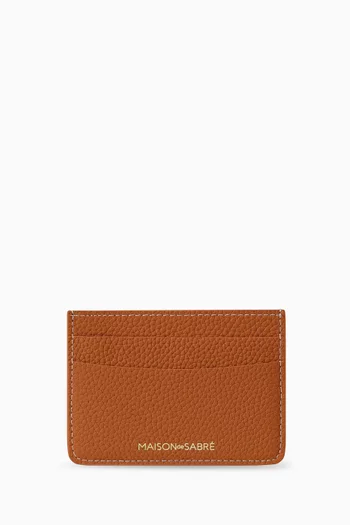 Small Card Holder in Leather