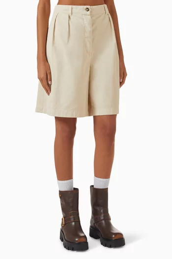 Bermuda Shorts in Cotton