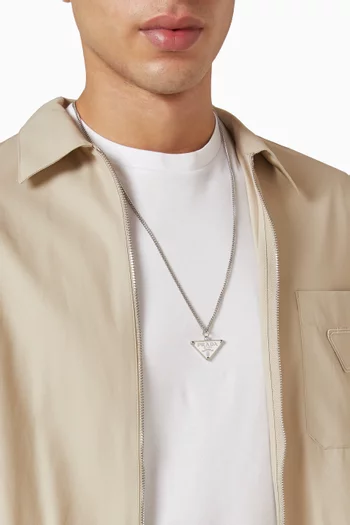 Enameled Metal Necklace