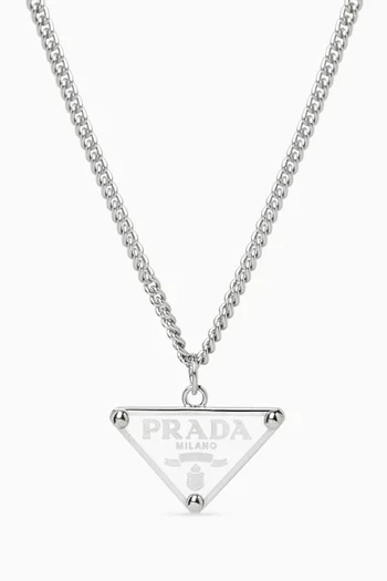 Enameled Metal Necklace