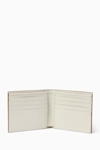 Wallet in Saffiano Leather