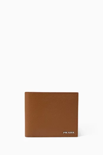 Wallet in Saffiano Leather