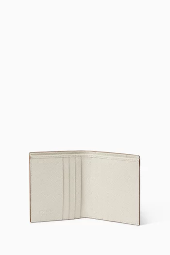 Wallet in Saffiano Leather