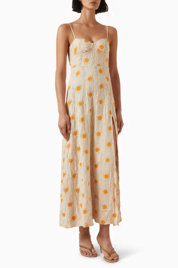 Liah Embroidered Dress