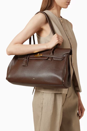 Large Yara Shoulder Bag in Vegan Leather