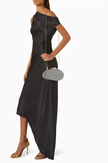 Rhinestone-embellished Evening Clutch