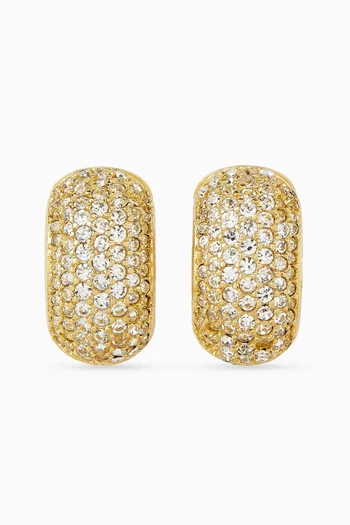 1980s Crystal Clip-on Earrings