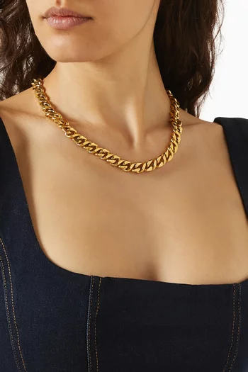 1980s Link Necklace