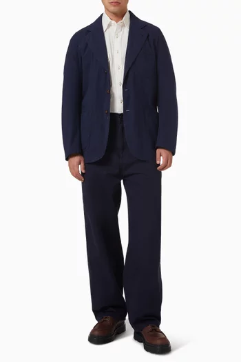 Double Layer Games Blazer in Cotton & Linen