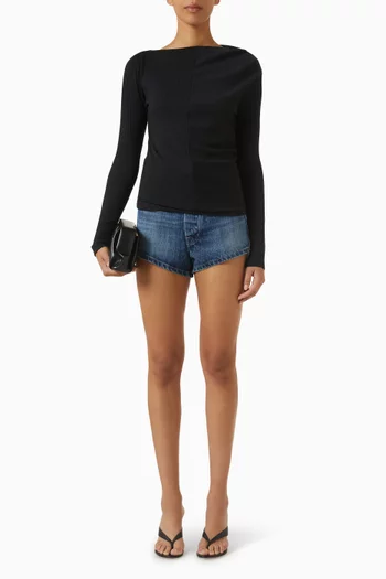 The Danu Top in Organic Cotton-blend