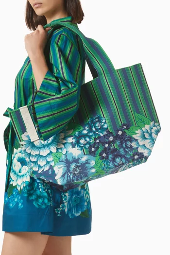 Margo Jacquard Maxi Tote Bag