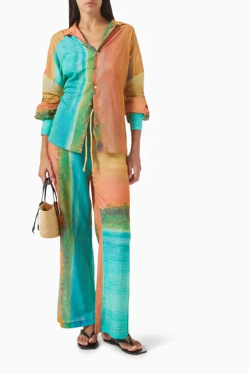 Formentera Shirt in Cotton Voile