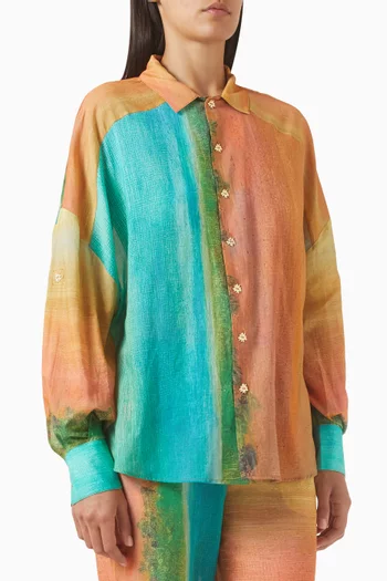 Formentera Shirt in Cotton Voile
