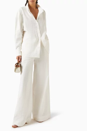 Un Tej Oversized Shirt in Cotton