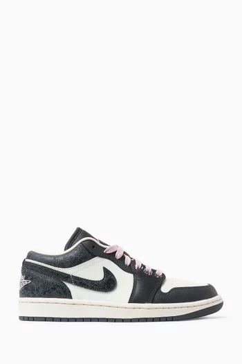 Air Jordan 1 Low Sneakers in Leather