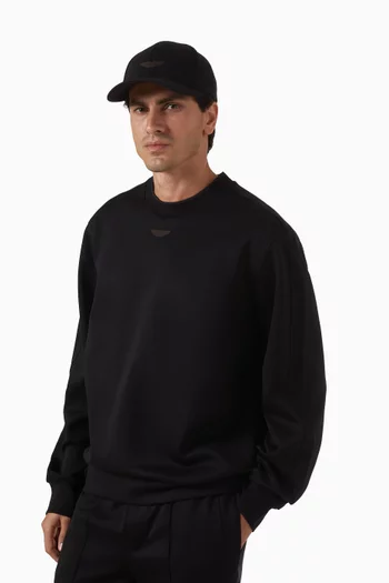 x Aston Martin Wing Cap in Cotton-jersey