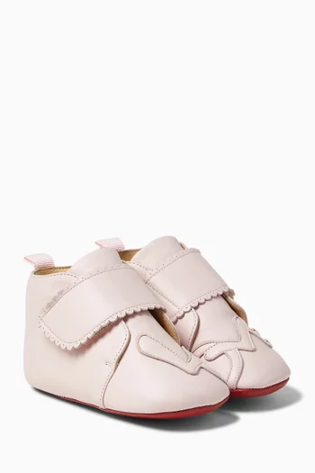 Easy Baby Love Booties in Leather