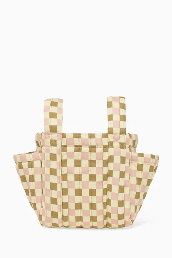 Hyde Park Stroller Organizer in Cotton