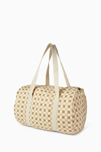 Hyde Park Duffle Bag in Cotton