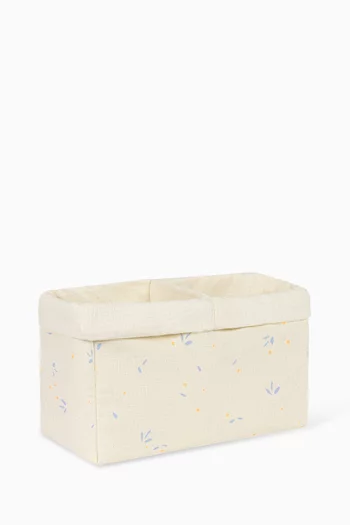 Double Storage Basket in Cotton