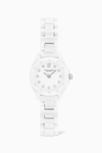 Kitt Ceramic Bracelet Watch, 21mm