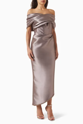 Nera Off-shoulder Dress