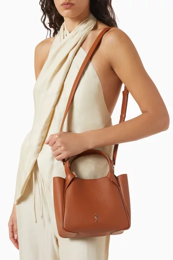 Mini Bettina Tote Bag in Leather