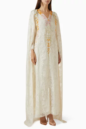 Three-tone Embellished Dress