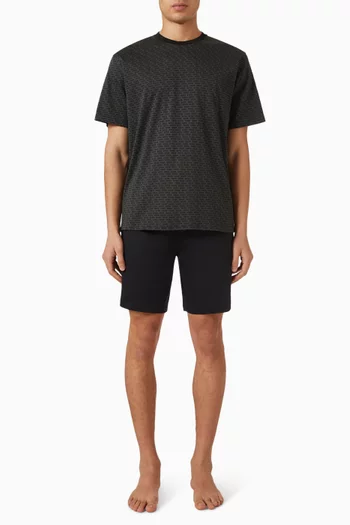 Relaxed-fit Pyjama Set in Cotton